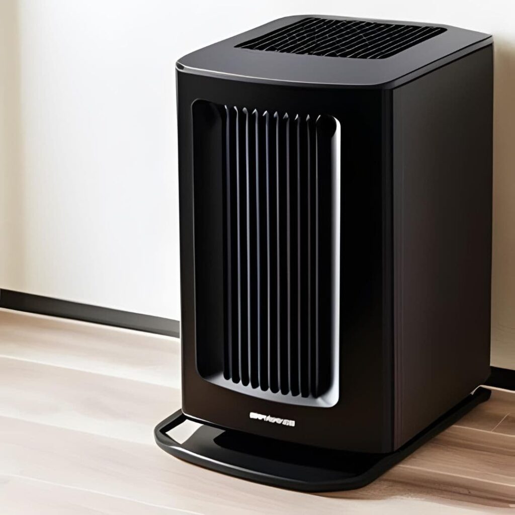 An image of a space heater, a common cause of household fires facilitating the need for fire damage restoration.